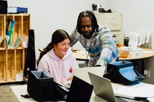 Academic tutoring session