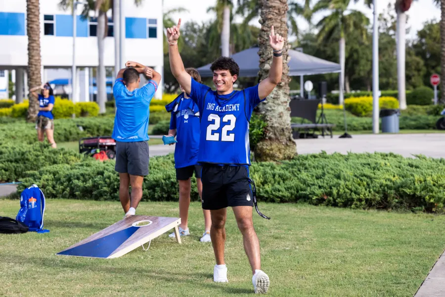 1-on-1 virtual coaching session with IMG Academy coach
